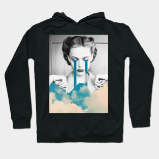 Cry Baby Cry - Surreal/Collage Art Hoodie